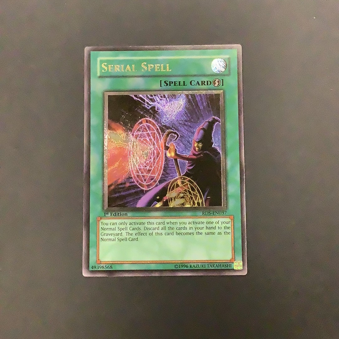Yu-Gi-Oh Rise of Destiny - Serial Spell - RDS-EN037- Ultimate Rare car ...