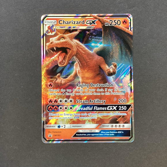 Pokemon Sun & Moon Promos - Charizard GX - SM195 - As New Rare Holo Fu Card Empire Pokemon Sun & Moon Promos - Charizard GX - SM195 - As New Rare Holo Fu Card Empire