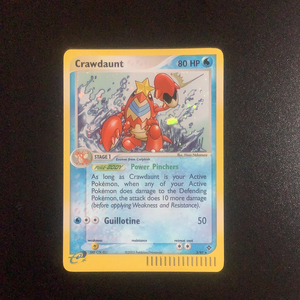 Pokemon EX Dragon - Crawdaunt - 03/97 - New Holo Rare card