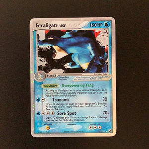 *Pokemon Ex: Unseen Forces - Feraligatr Ex - 103/115-011672 - Used Ex Rare card