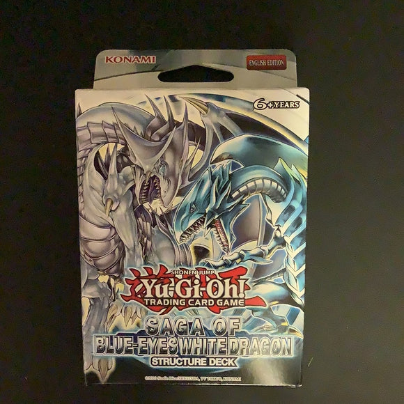 Yu-Gi-Oh Structure Deck -UNLIMITED - Saga of Blue Eyes White Dragon - New Structure Deck