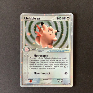 Pokemon EX FireRed & LeafGreen - Clefable ex - 106/112-011065 - Holo Rare card