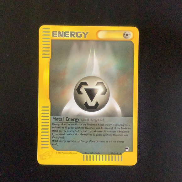 Pokemon Expedition - Metal Energy - 159/165-011246 - As New Rare card