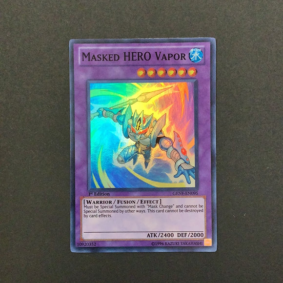Yu-Gi-Oh Generation Force - Masked HERO Vapor - GENF-EN095 - Used Super Rare card