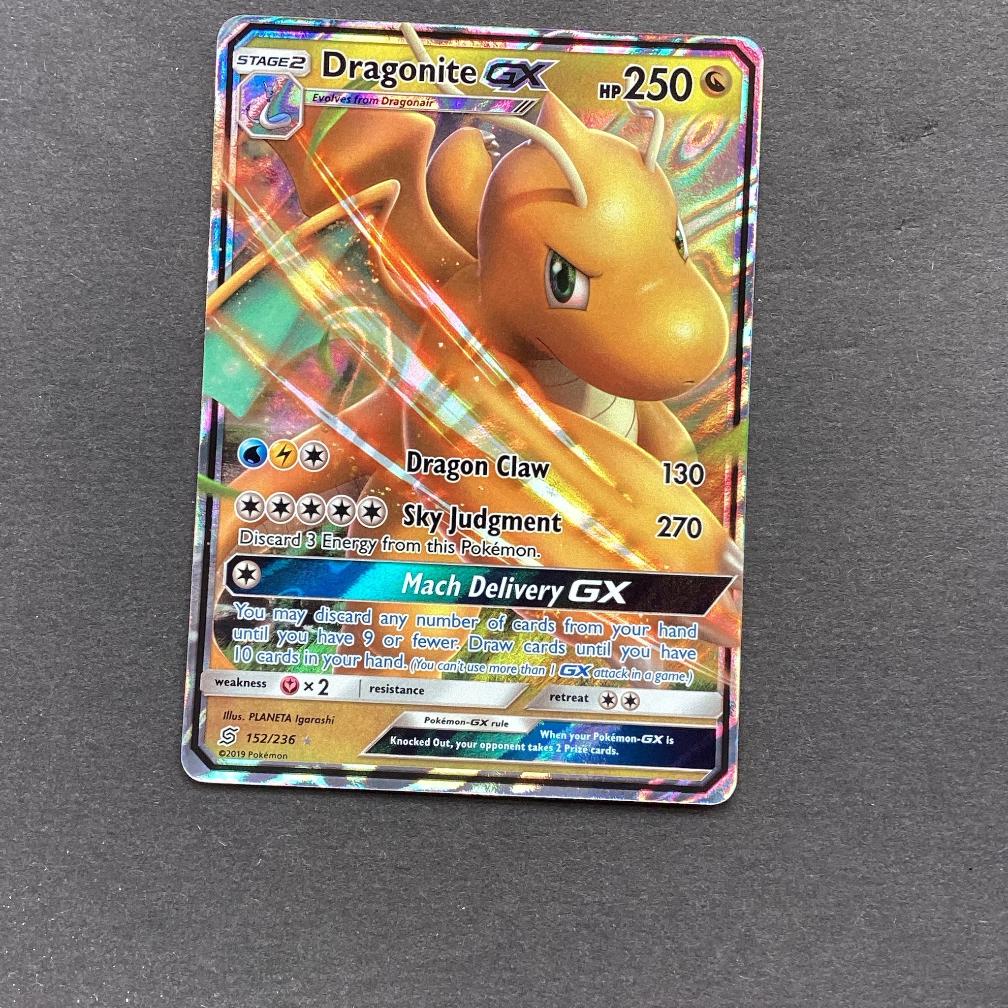 Pokemon Sun & Moon Unified Minds - Dragonite GX - 152/236 - As New Rar Card Empire Pokemon Sun & Moon Unified Minds - Dragonite GX - 152/236 - As New Rar Card Empire