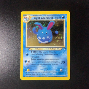 Pokemon Neo Destiny - Light Azumarill - 013/105-011429 - New Holo Rare card