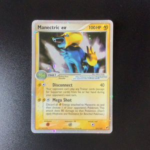 Pokemon Ex: Deoxys - Manectric Ex - 101/107*U-010994 - Used Ex Rare card
