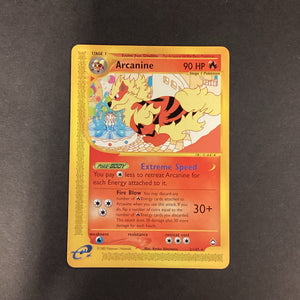 Pokemon E Series Aquapolis - Arcanine - 2/147 - Used Rare Card