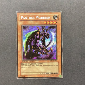 Yu-Gi-Oh Collectors Tin  2 - Panther Warrior (Collector Tin Set 4) - CT2-EN006*U - Used Secret Rare card