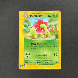Pokemon Expedition - Meganium - 053/165-011244 - As New Rare card
