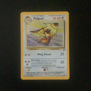Pokemon Base Set 2 - Pidgeot - 014/130*U - Used Holo Rare card