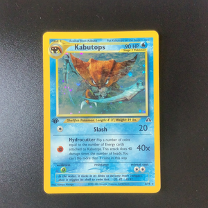 rare kabutops card Pokemon Neo Discovery - Kabutops - 006/75 (1st Edition)