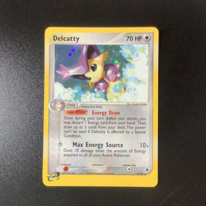 Pokemon EX Ruby & Sapphire - Delcatty - 005/109-011334 - New Holo Rare card