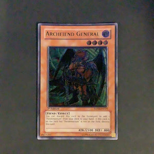 Yu-Gi-Oh Force of the Breaker - Archfiend General - FOTB-EN019 - As New Ultimate Rare card