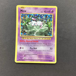 Pokemon X & Y Evolutions - Mew - 53/108 - Used Rare Holo Card