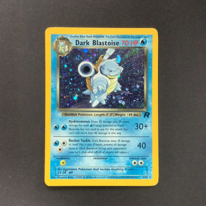 Pokemon Team Rocket - Dark Blastoise - 003/82 - Used Holo Rare card