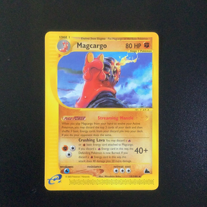 Pokemon Skyridge - Magcargo - 018/144 - As New Rare card