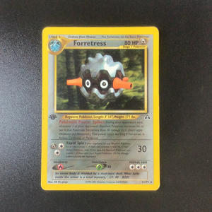 *Pokemon Neo Discovery - Forretress  (1st Edition) - 21/75 - Rare card