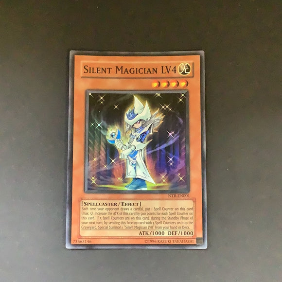 Yu-Gi-Oh! Silent Magician LV4 NTR-EN001 Super Rare Near Mint