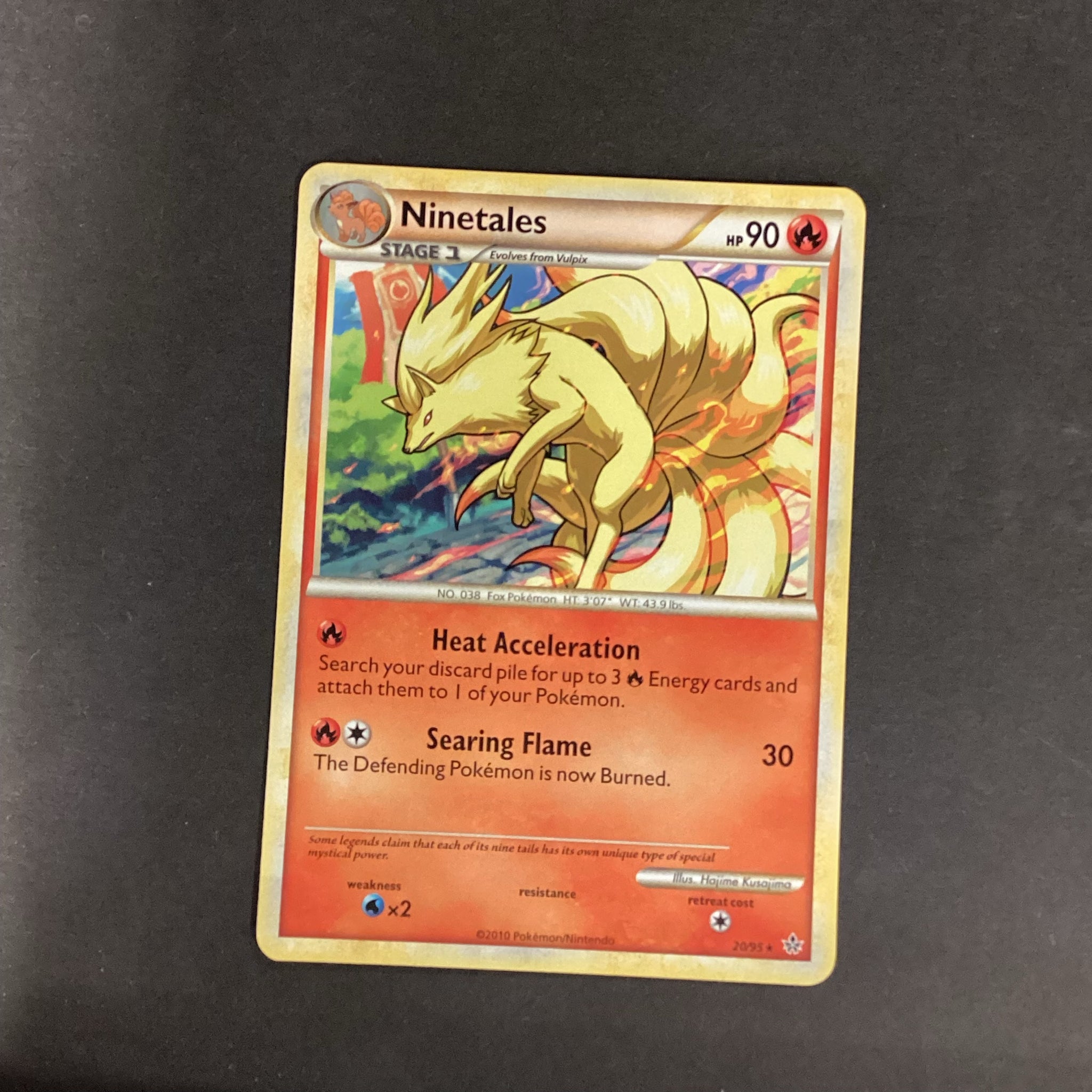 Pokemon Heart Gold Soul Silver HS Unleashed - Ninetales - 20/95 - Used Card Empire Pokemon Heart Gold Soul Silver HS Unleashed - Ninetales - 20/95 - Used Card Empire