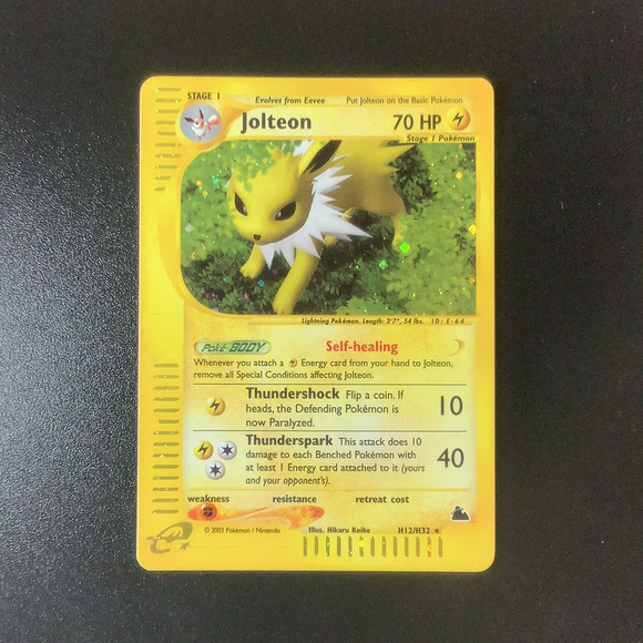 *Pokemon Skyridge - Jolteon - H12/H32 - New Holo Rare card