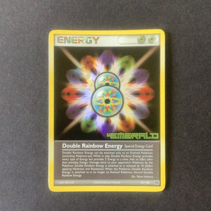 Pokemon Ex: Emerald - Double Rainbow Energy - 087/106-011041 - Reverse Holo card