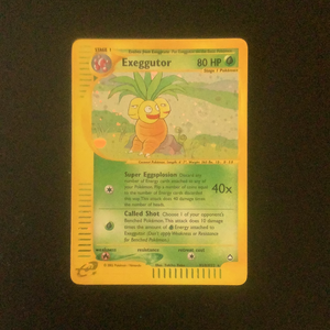 *Pokemon Aquapolis - Exeggutor - H10/H32 - Used Holo Rare card