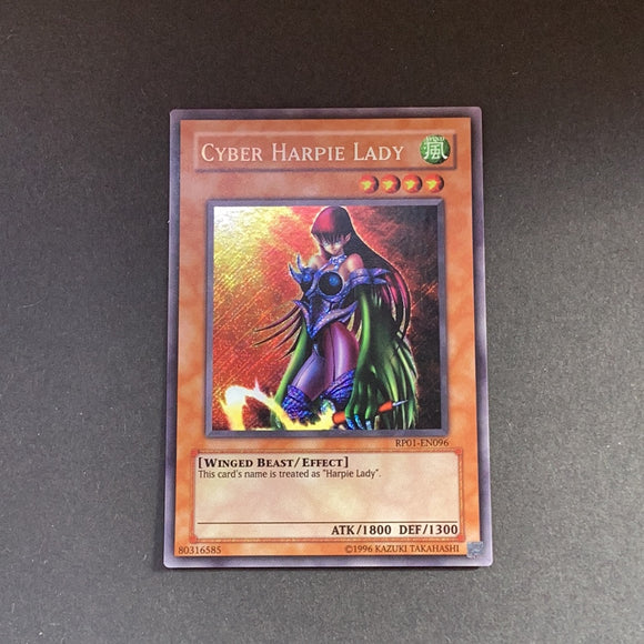 Yu-Gi-Oh Retro Pack 1 - Cyber Harpie Lady - RP01-EN096*U - LP Secret R Card Empire Yu-Gi-Oh Retro Pack 1 - Cyber Harpie Lady - RP01-EN096*U - LP Secret R Card Empire