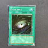 Yu-Gi-Oh Legend of Blue Eyes White Dragon -  Dark Hole - LOB-052*U - Used Super Rare card