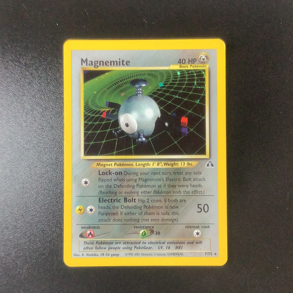 rare magnemite card What is the rarity of my Jynx card? clear acrylic holder that perfectly accentuates the stunning visual design and character artwork Magnemite #242 Prices | Pokemon