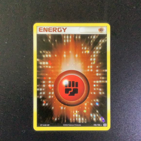 *Pokemon Ex: Emerald - Fighting Energy - 106/106-011451 - New Holo Rare card