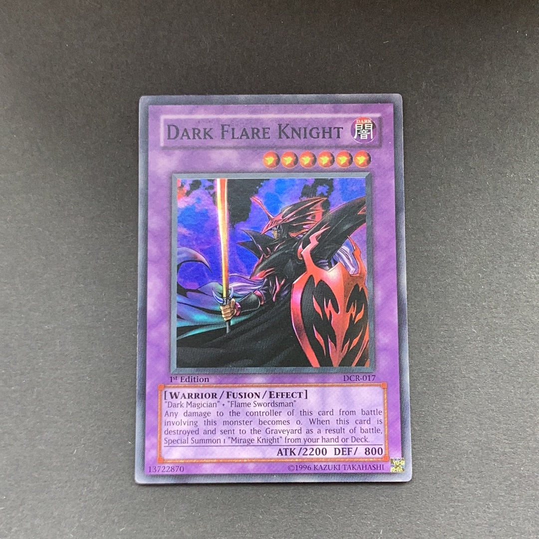 Yu-Gi-Oh Dark Crisis - DCR-017 Dark Flare KnightUsed Super rare card Card Empire Yu-Gi-Oh Dark Crisis - DCR-017 Dark Flare KnightUsed Super rare card Card Empire