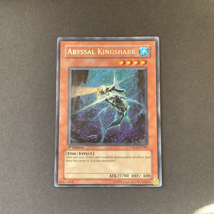 Yu-Gi-Oh Tactical Evolution - Abyssal Kingshark - TAEV-EN084 - Used Secret Rare card