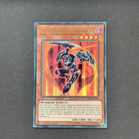 Yugioh Gearfried The Red-Eyes Iron Knight