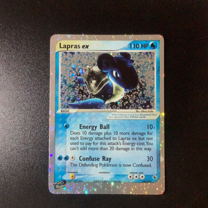 Pokemon EX Ruby & Sapphire - Lapras ex - 099/109-011361 - New Holo Rare card