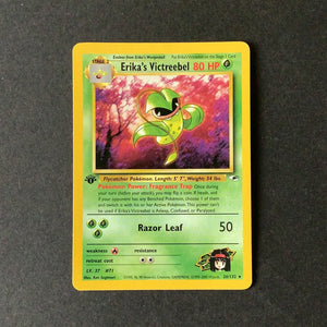 Pokemon Gym Heroes - Erika's Victreebel 1st Edition - 026/132 - Rare card