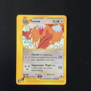 *Pokemon Expedition - Fearow - 045/165 - As New Rare card