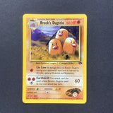 Pokemon Gym Challenge - Brock's Dugtrio - 022/132-011032 - Rare card