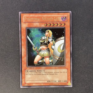 Yu-Gi-Oh Soul of the Duelist -  Penumbral Soldier Lady - SOD-EN033u*U - Near Mint Ultimate Rare card