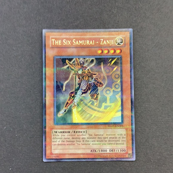 Yugioh The Six Samurai - Zanzibar HL05-EN005  Near Mint