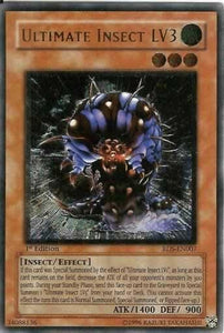 Yu-Gi-Oh Rise of Destiny -  Ultimate Insect LV3 - RDS-EN007u*U-LY159 - 1st Edition - Used Ultimate Rare card