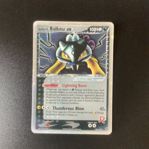 *Pokemon Ex: Deoxys - Rocket's Raikou Ex - 108/107-011458 - As New Ex Rare card