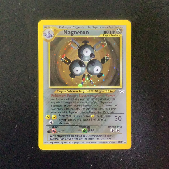 Pokemon Neo Revelation - Magneton - 010/64-011368 - New Holo Rare card