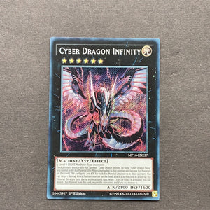 Yu-gi-oh Mega Tin Packs 2016 - Cyber Dragon Infinity - MP16-EN237 - As New Secret Rare card