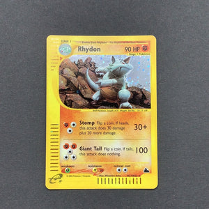 Pokemon Skyridge - Rhydon - H27/H32 - Used Holo Rare card