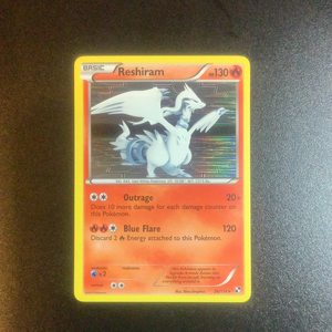 Pokemon Black & White - Reshiram - 026/114*U - Used Holo Rare card
