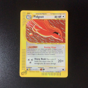 *Pokemon Expedition - Pidgeot - 023/165-011267 - New Holo Rare card