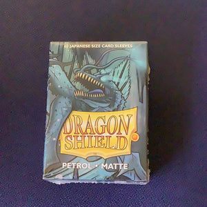 Dragon Shield - 60 Japanese size card sleeves - Petrol Matte