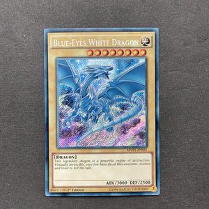 Yu-Gi-Oh! Blue-Eyes White Dragon MVP1-ENS55 1st edition Secret Rare Used condition