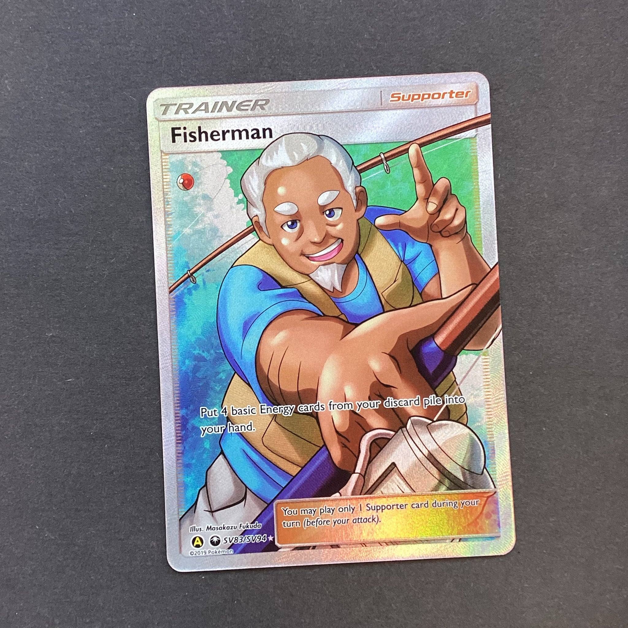 Pokemon Sun & Moon Hidden Fates Celestial Storm - Fisherman - SV83/SV9 Card Empire Pokemon Sun & Moon Hidden Fates Celestial Storm - Fisherman - SV83/SV9 Card Empire